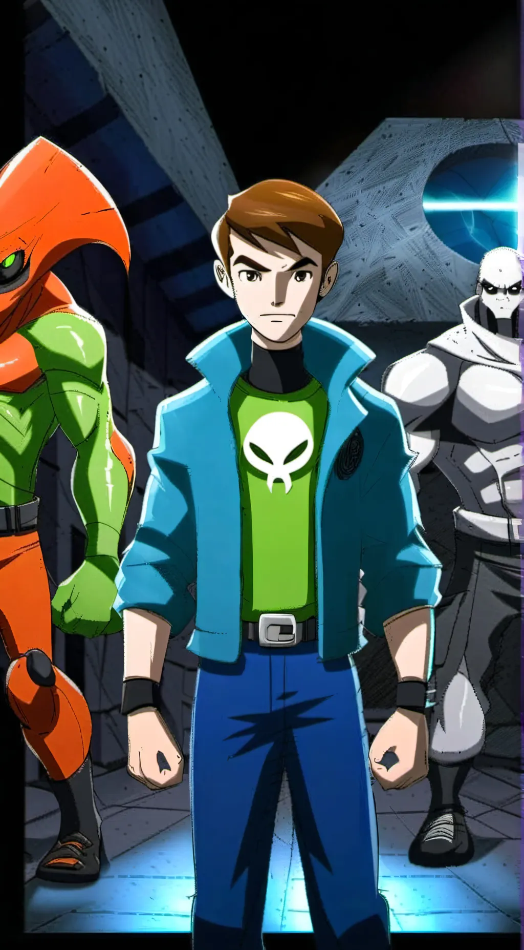 ai character: Ben 10 brother background