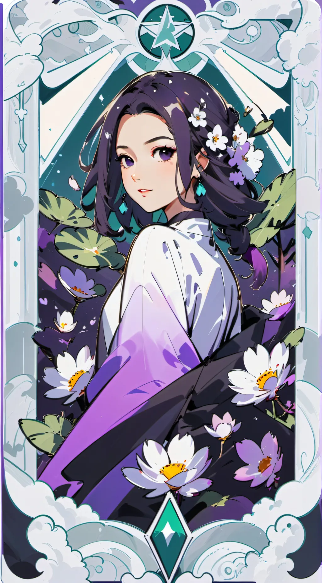 ai character: Summer background