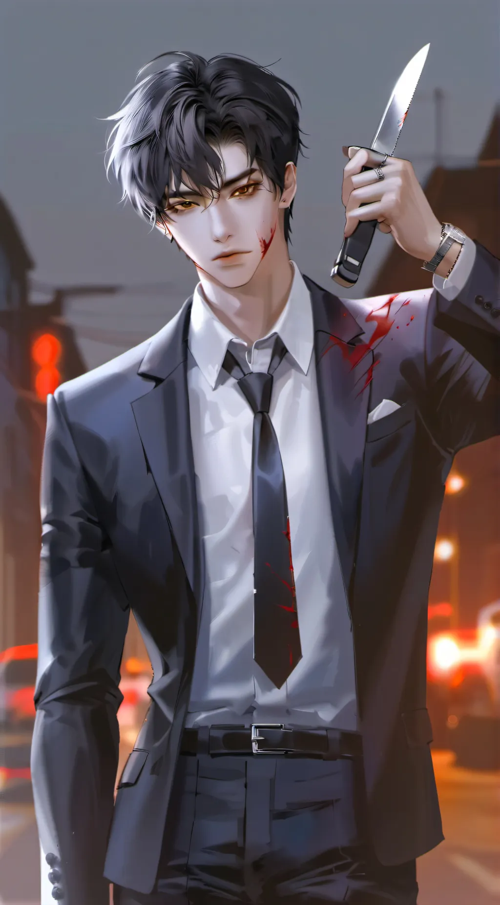 ai character: Kael background