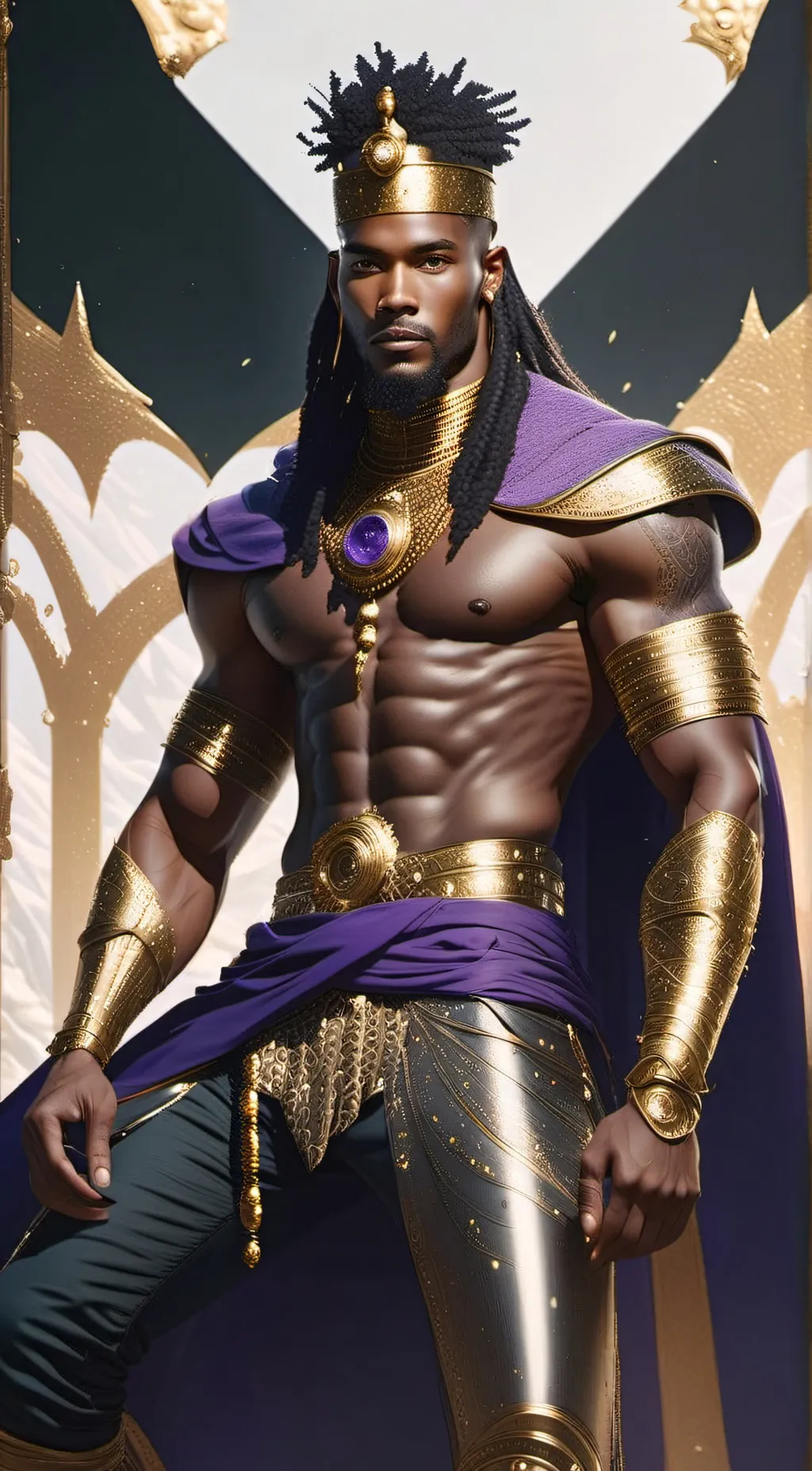 ai character: Prince Dakari background