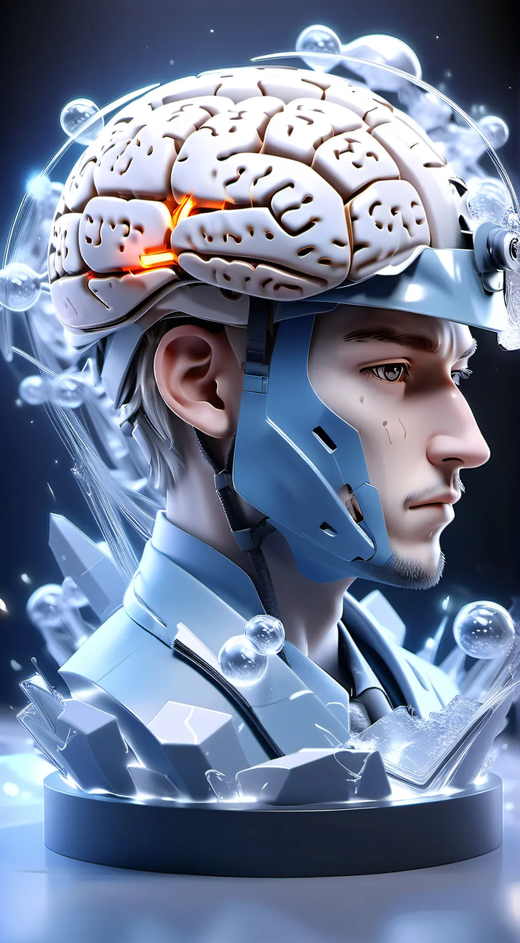 ai character: Your brain background