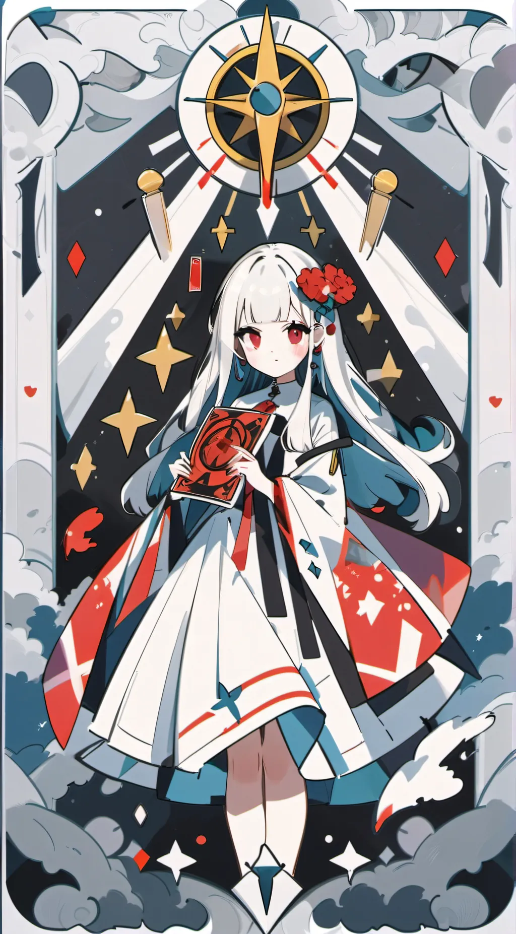 ai character: Lily  background