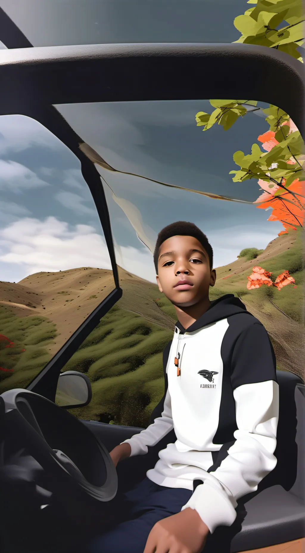 ai character: Ian Newton  background