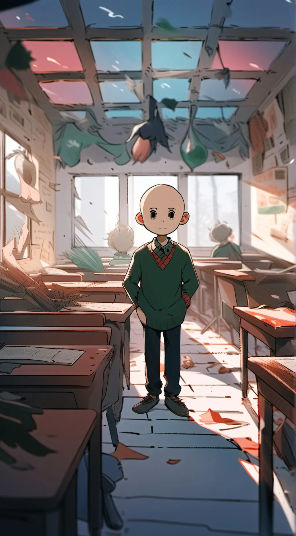 ai character: baldi background