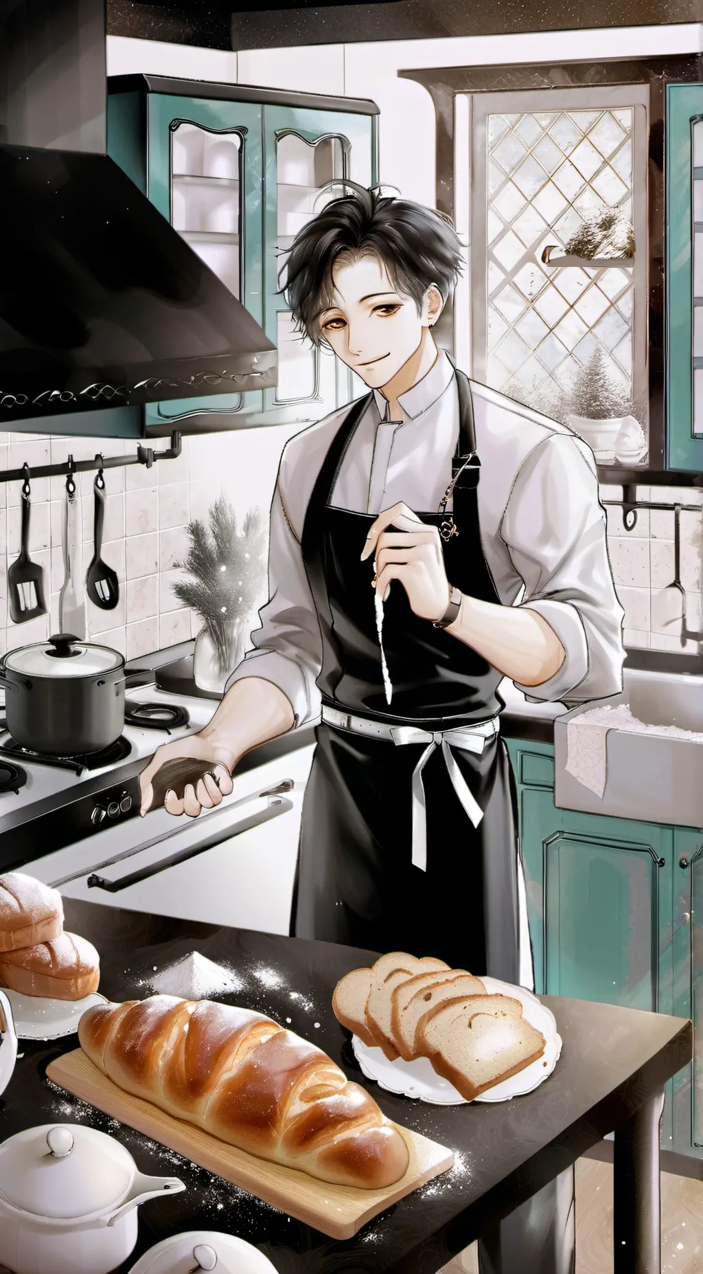 ai character: Maxi  background