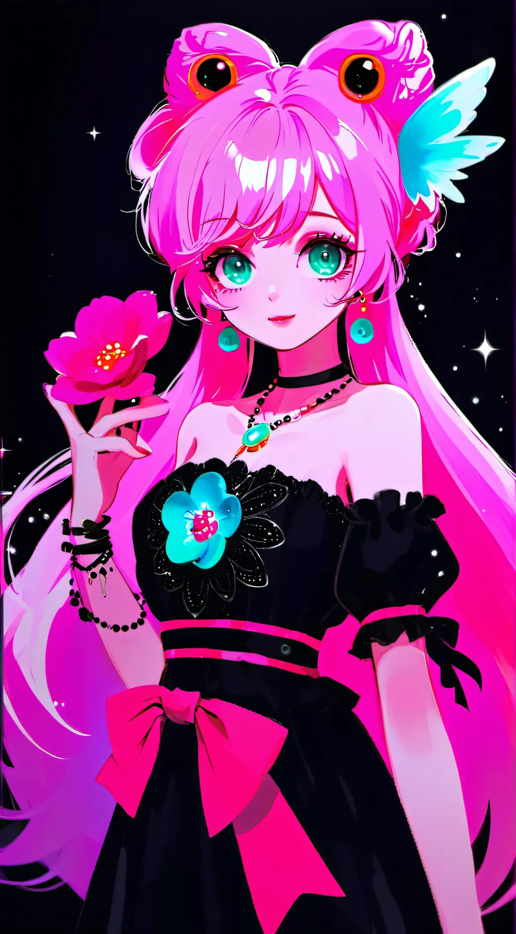 ai character: Mommy long legs  background