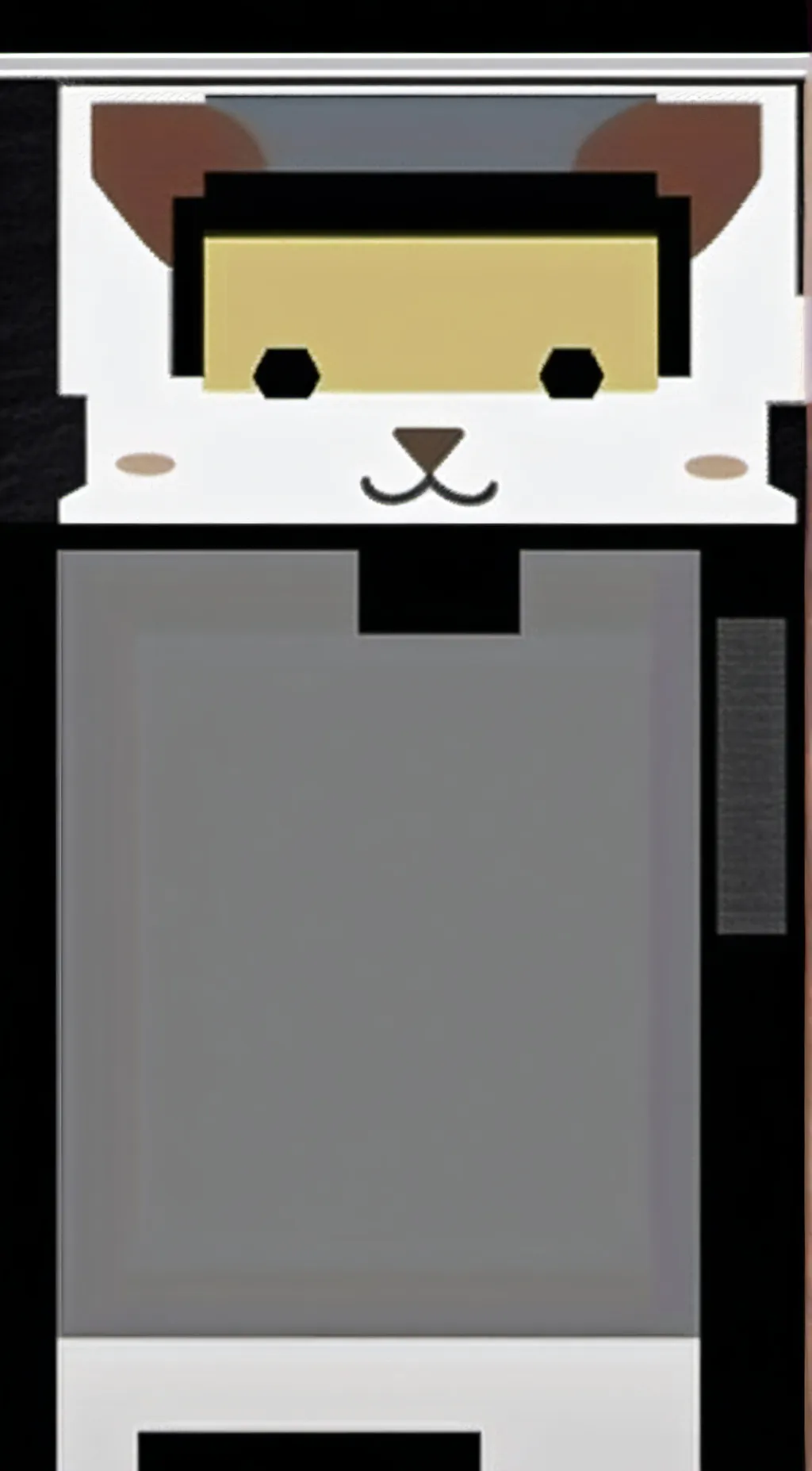 ai character: hampter  background