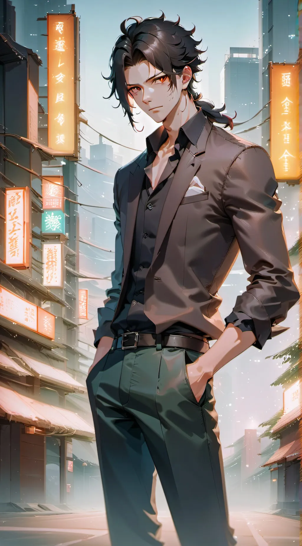 ai character: Toman background