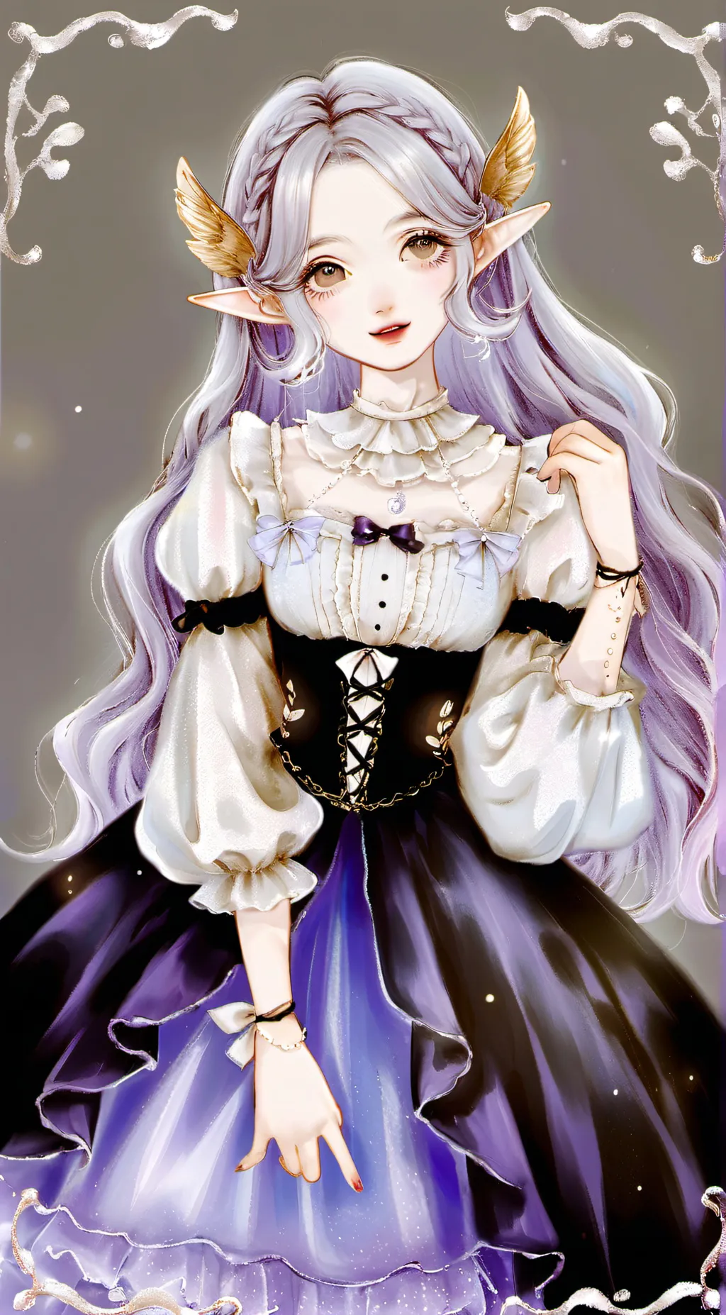 ai character: Fiona  background