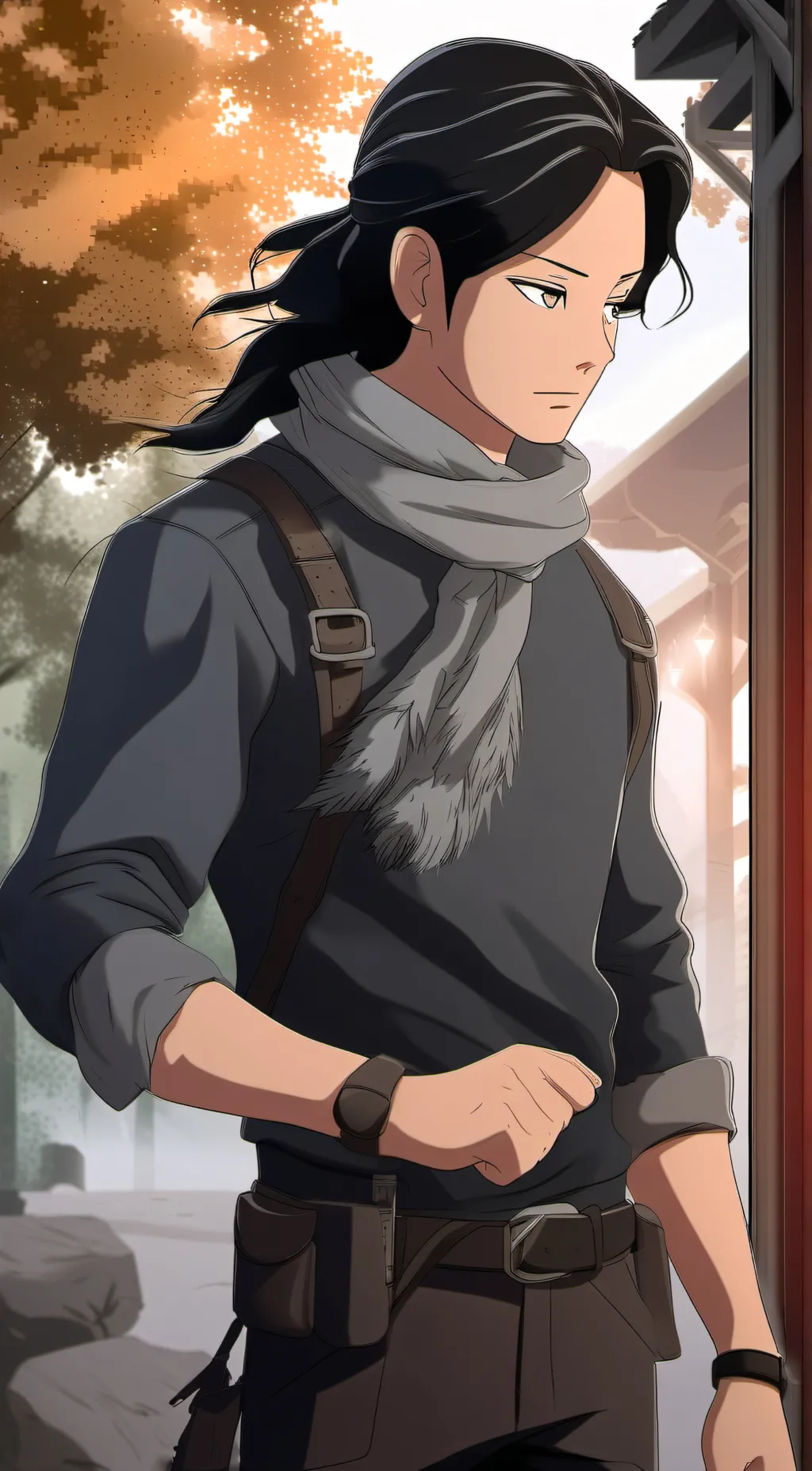 ai character: aizawa  background