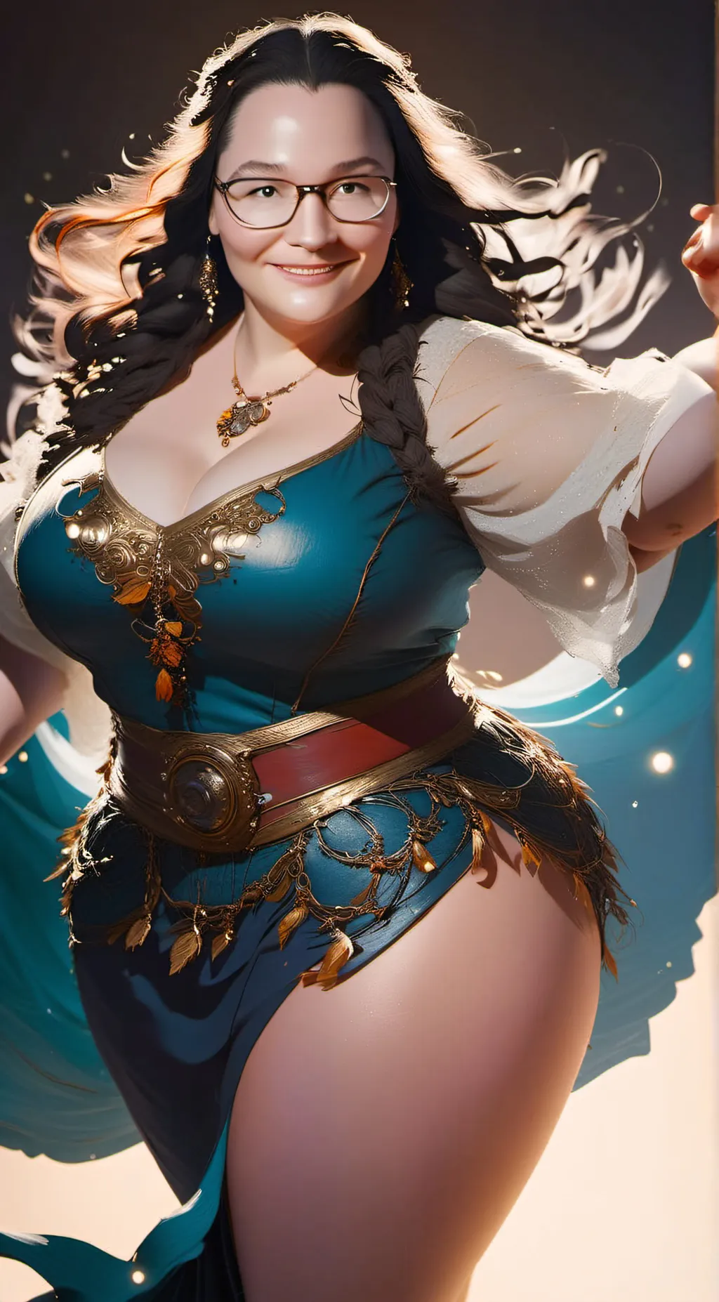 ai character: Queen Tori  background
