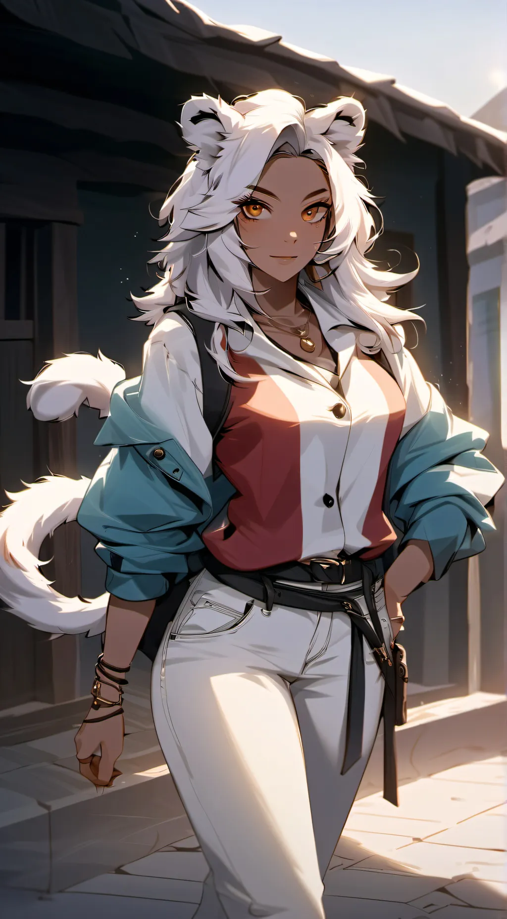 ai character: Aria background