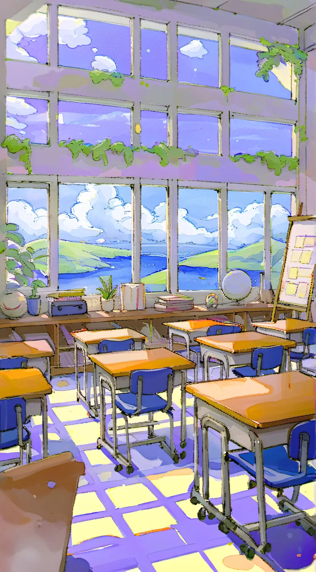 ai character: 1A class background