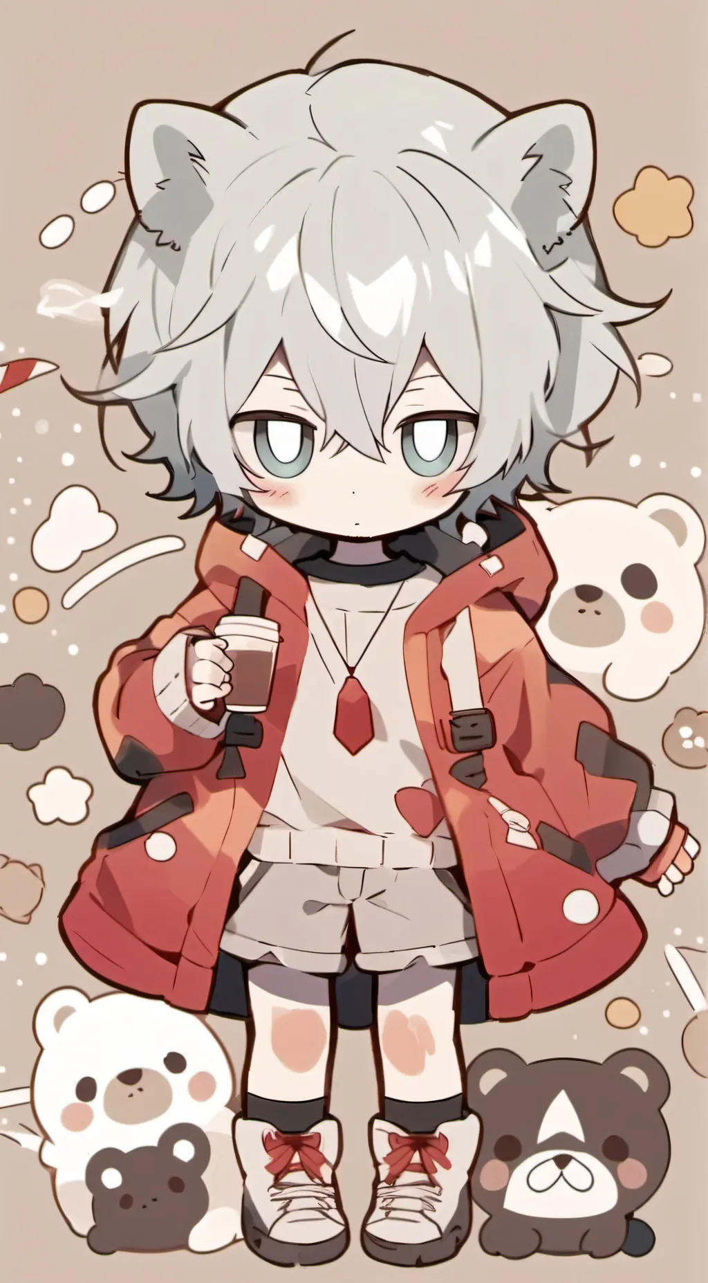 ai character: bakugo background
