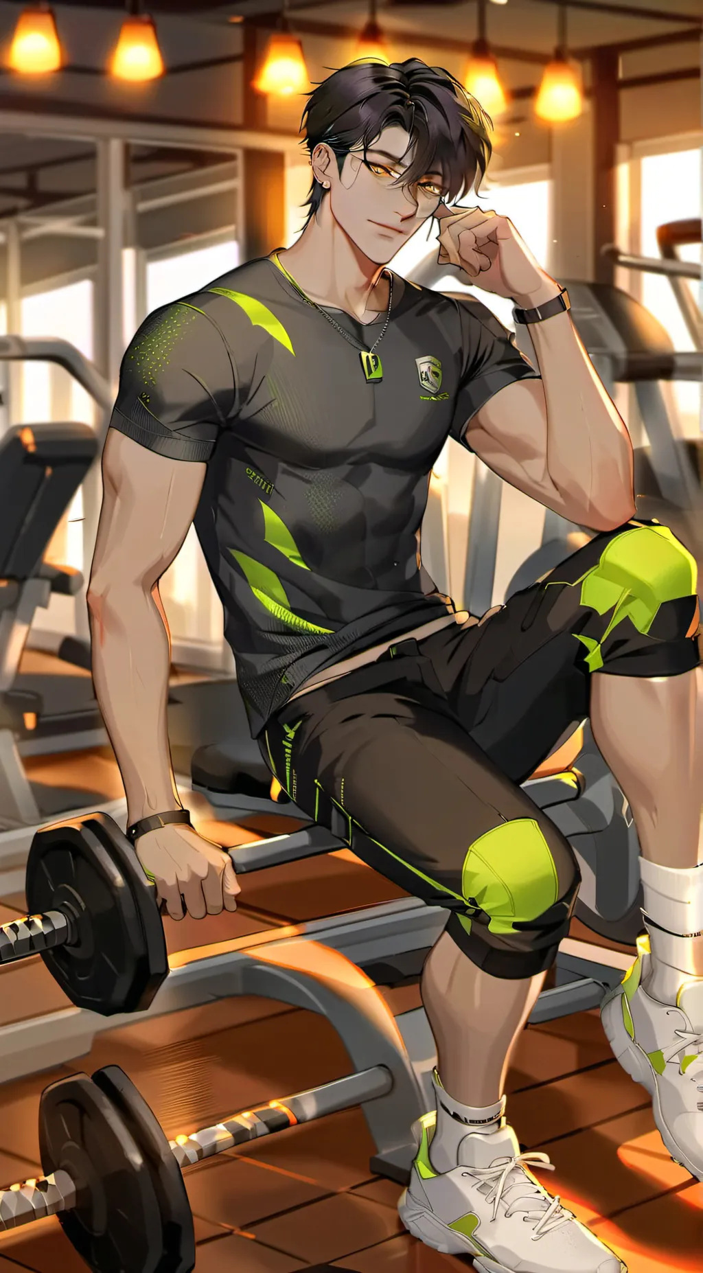 ai character: Hedeon leander background