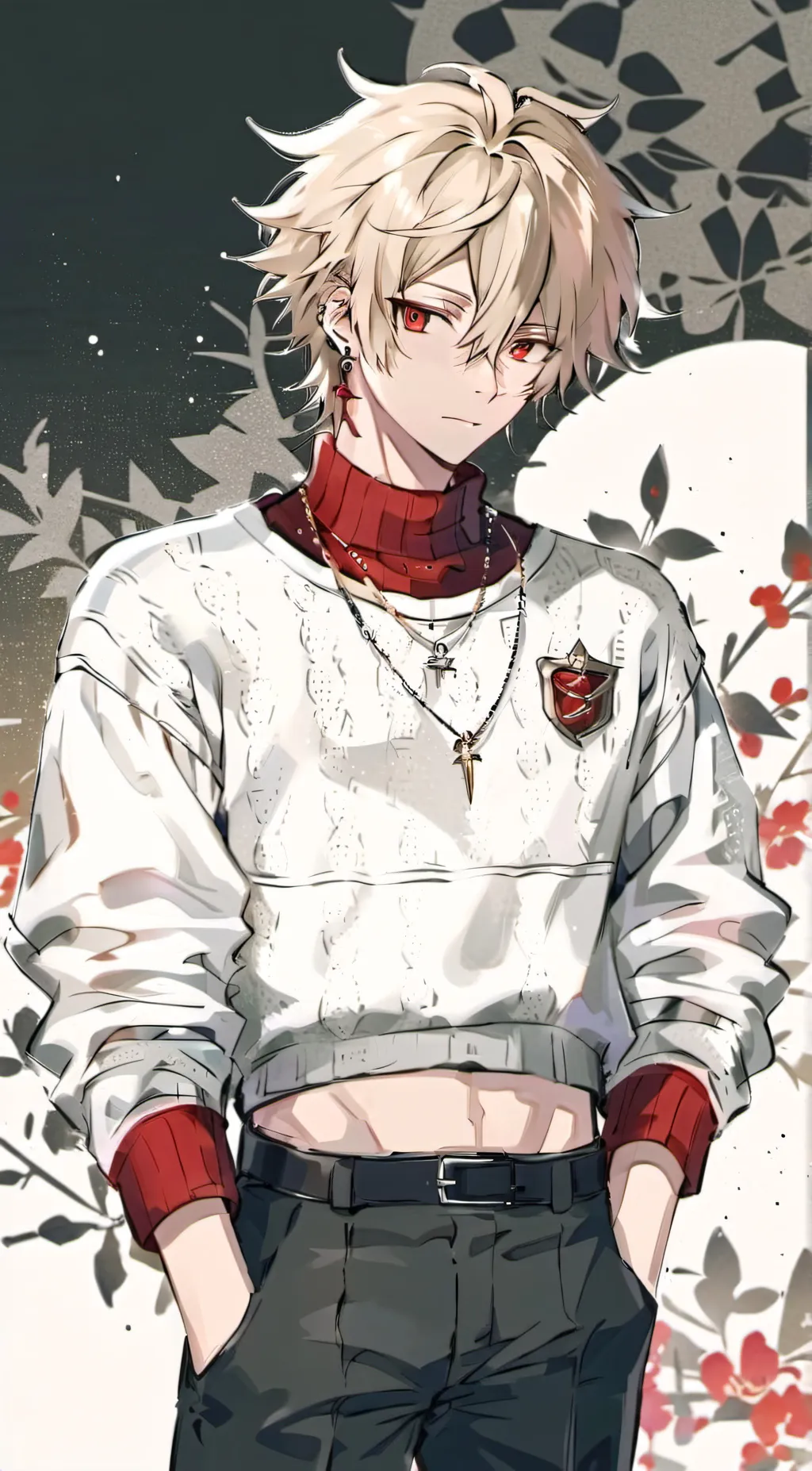 ai character: `Katsuki Bakugo` background