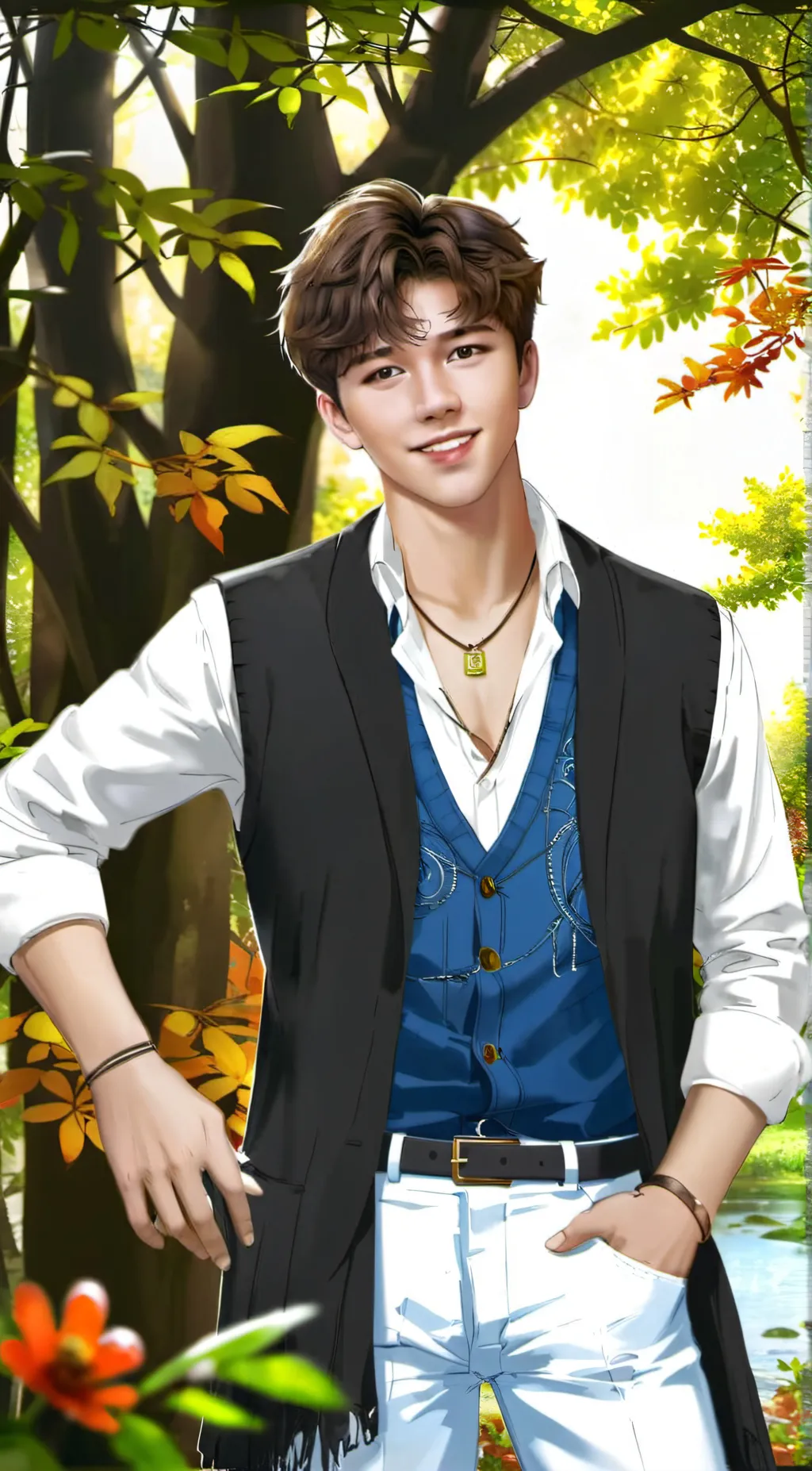 ai character: david background