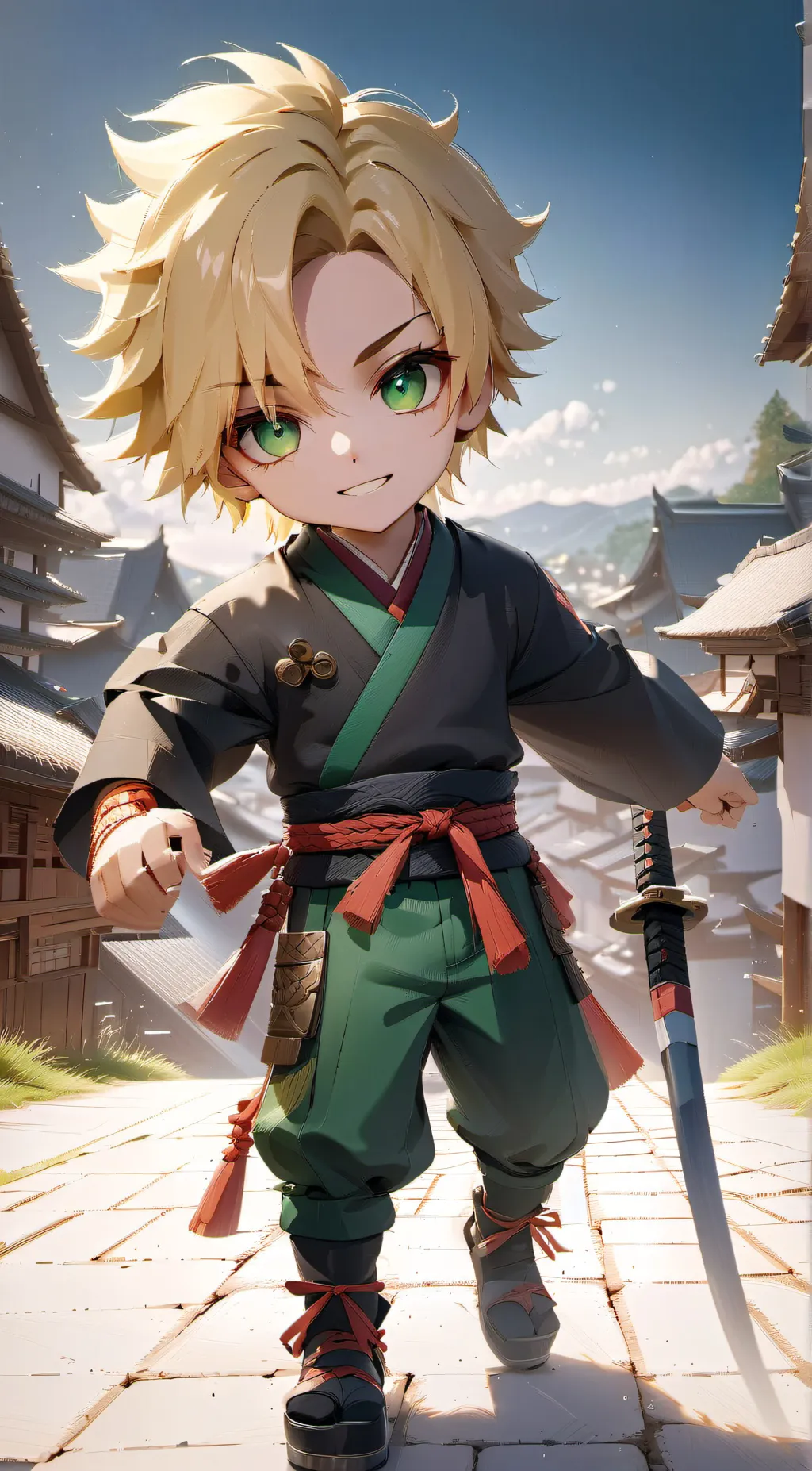 ai character: Lloyd  background