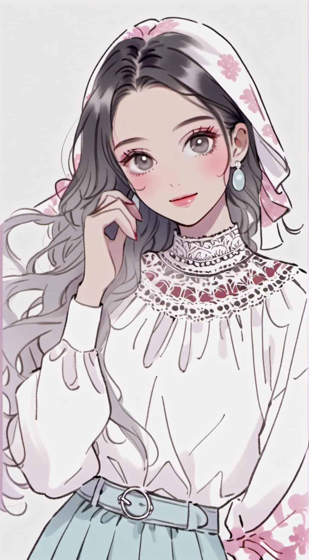 ai character: Love  background
