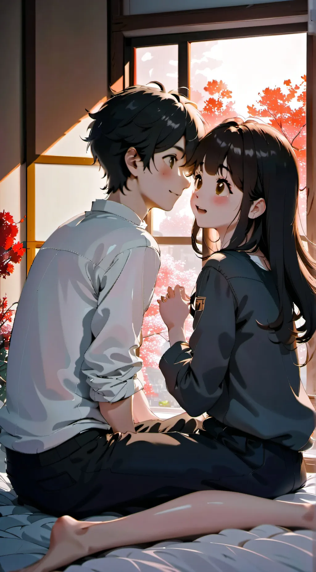 ai character: Jelian and Johnly background