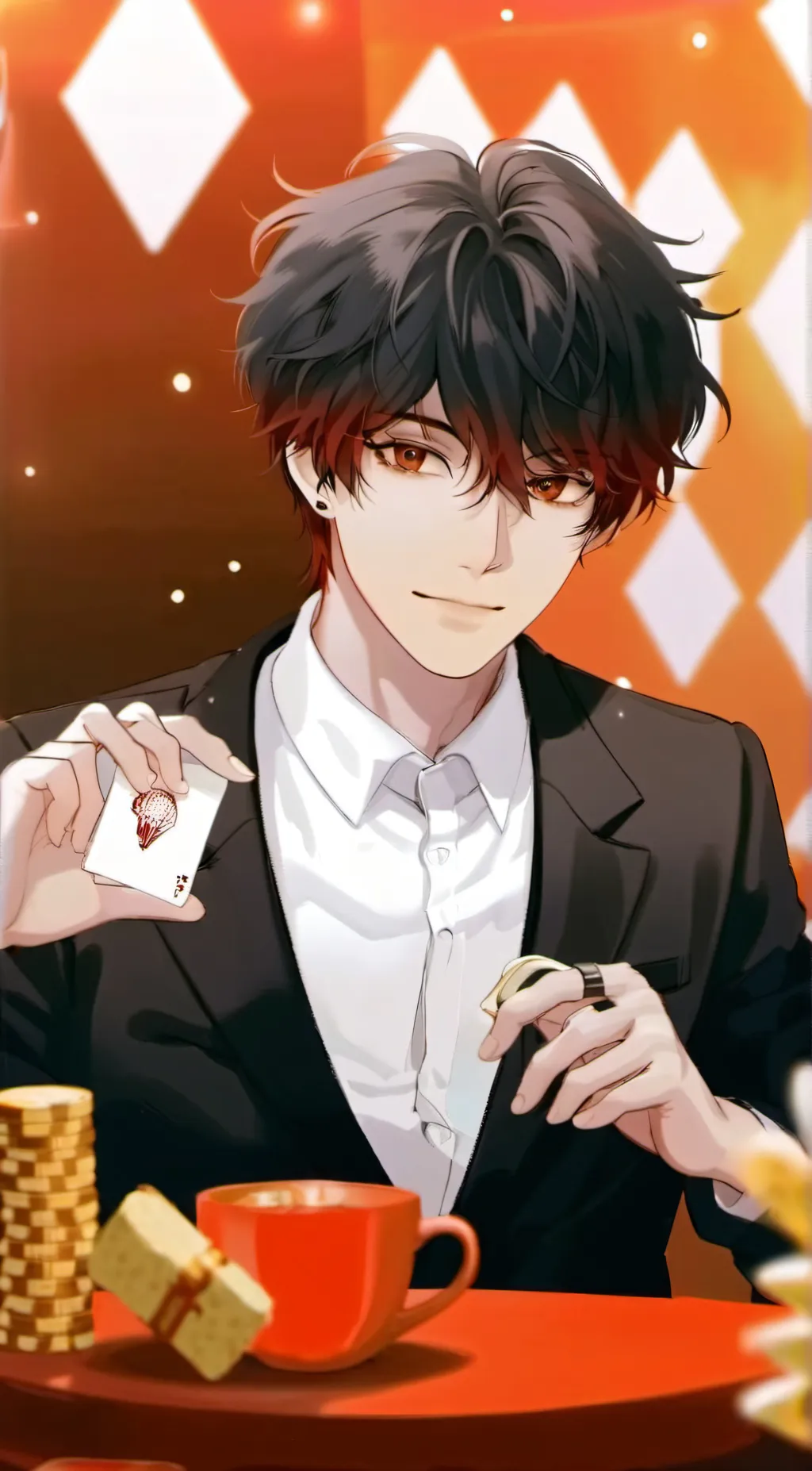 ai character: Evan background
