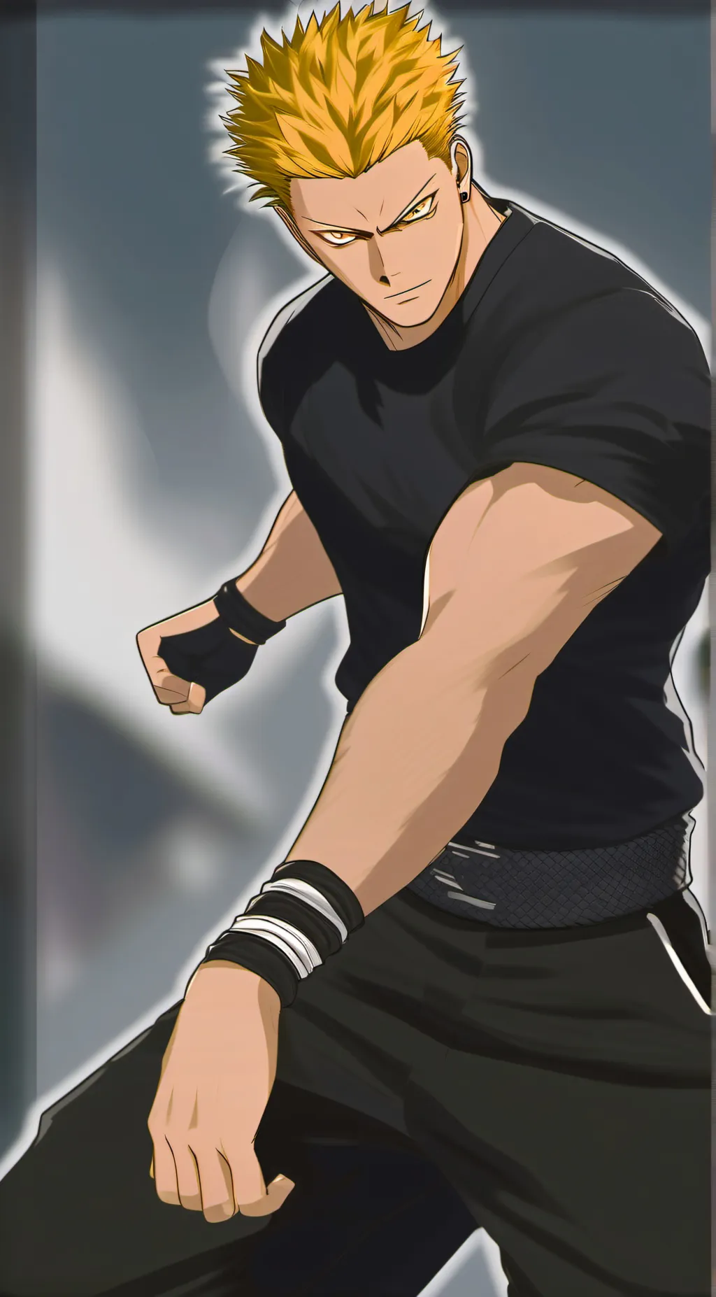 ai character: Brock  background