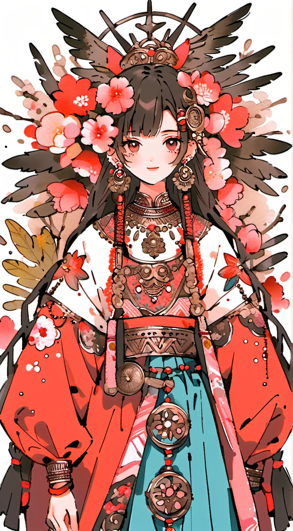 ai character: Ariel background