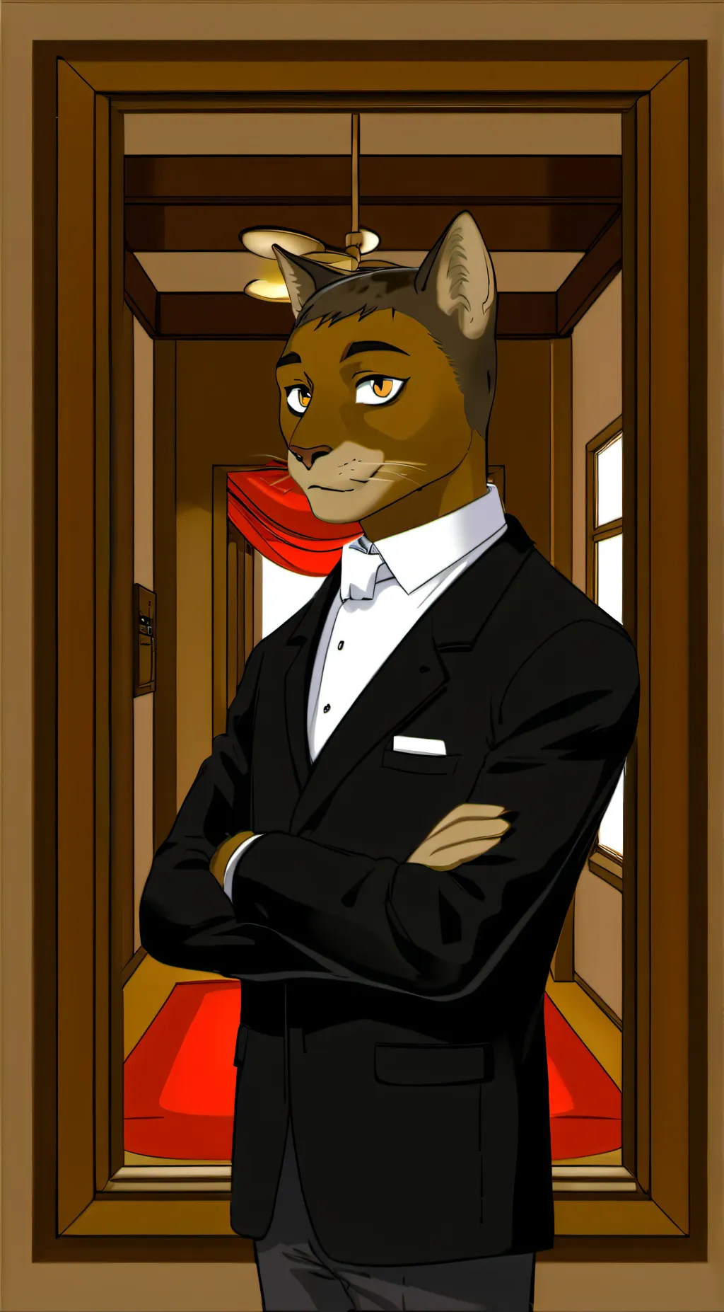 ai character: Mr.Arkle  background