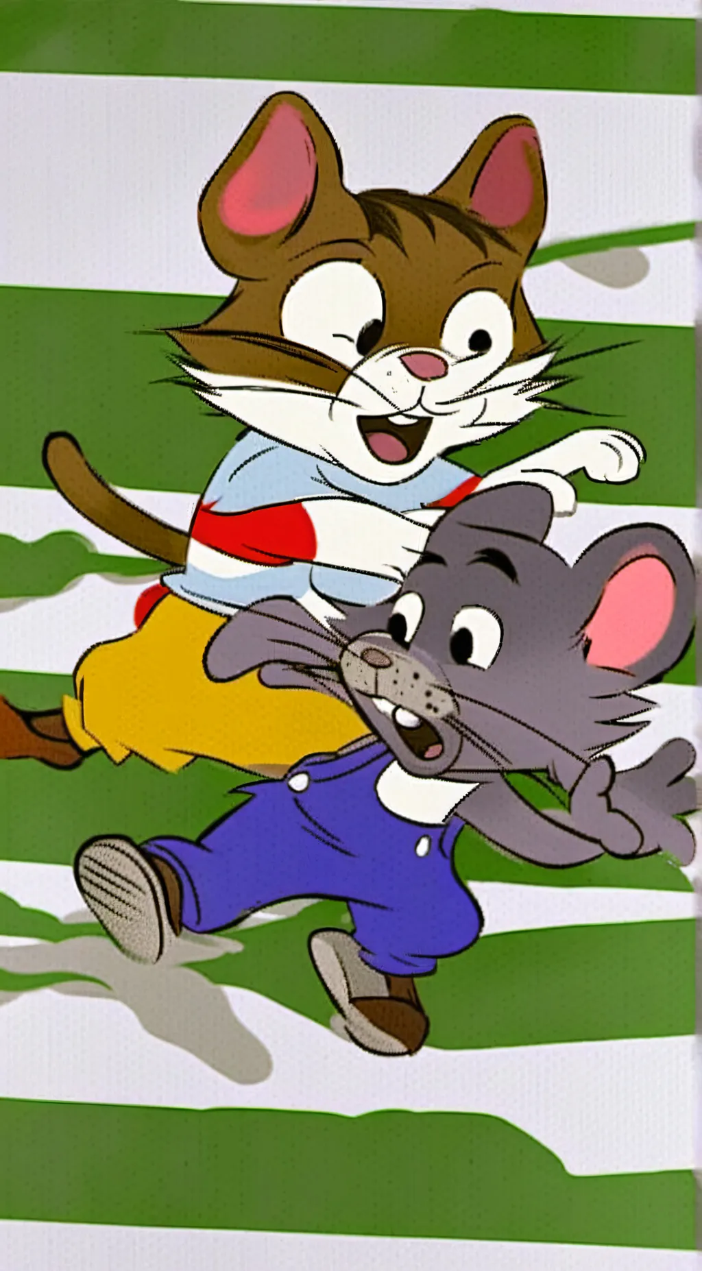 ai character: manzy and taz background