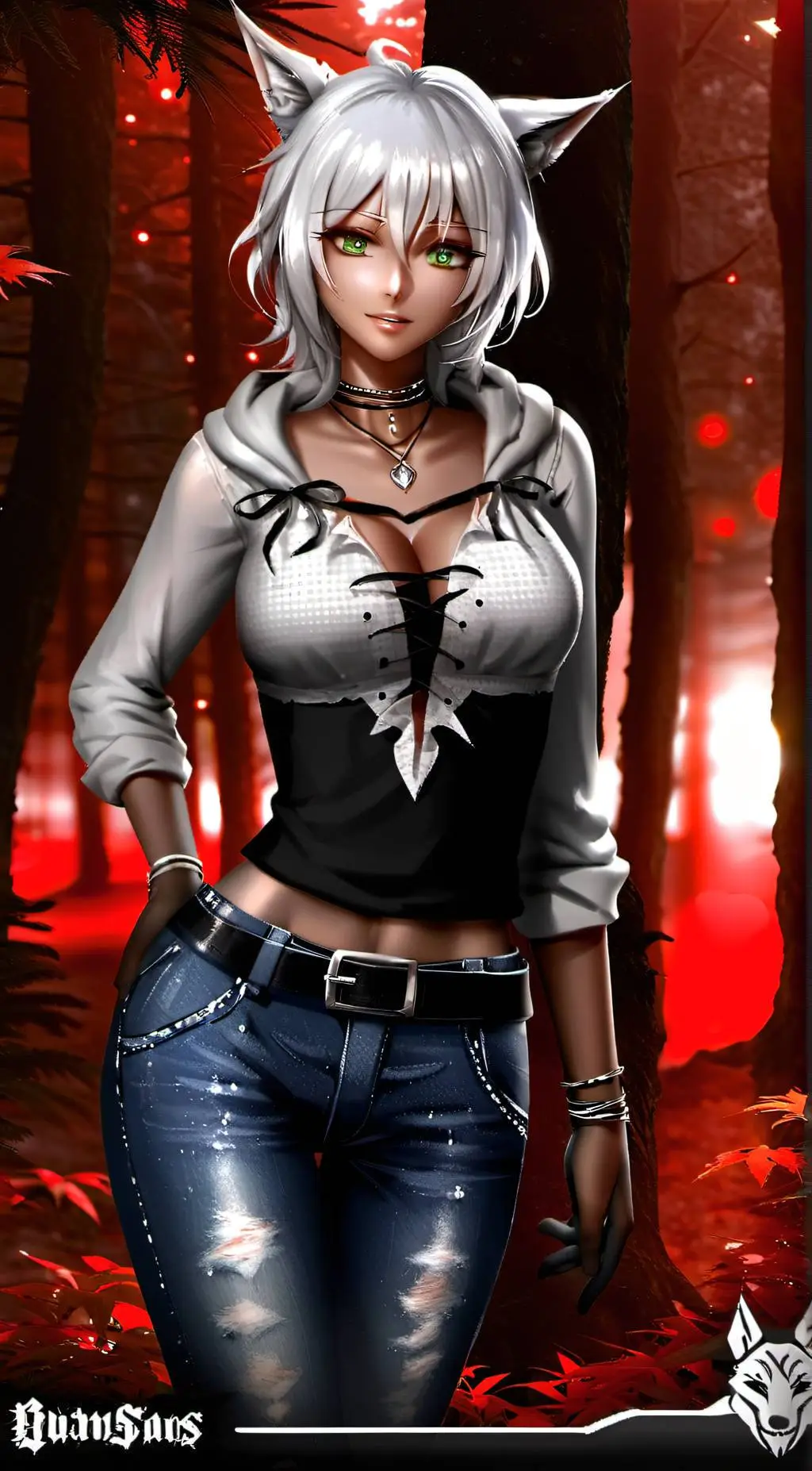ai character: Aria background