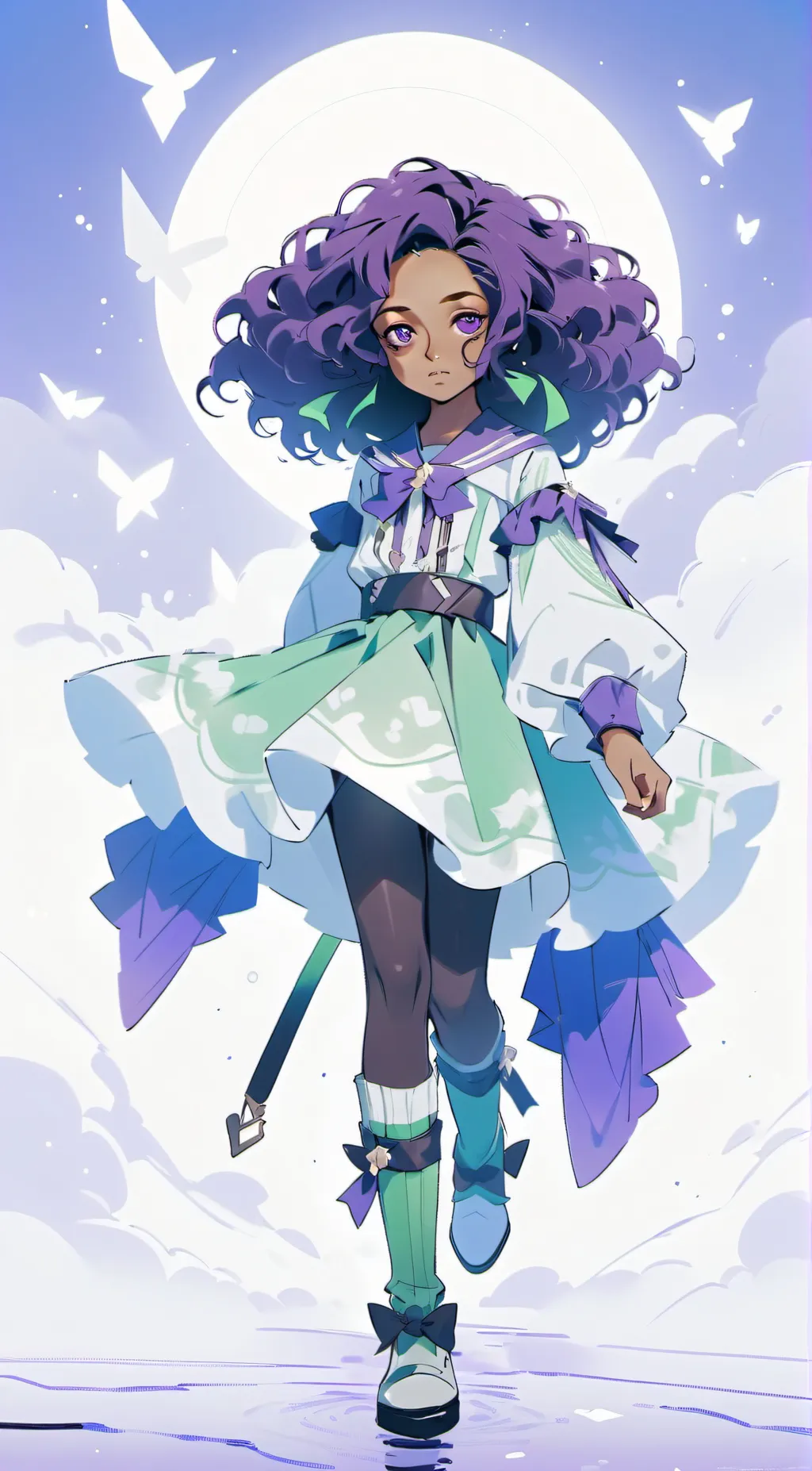 ai character: Aria background