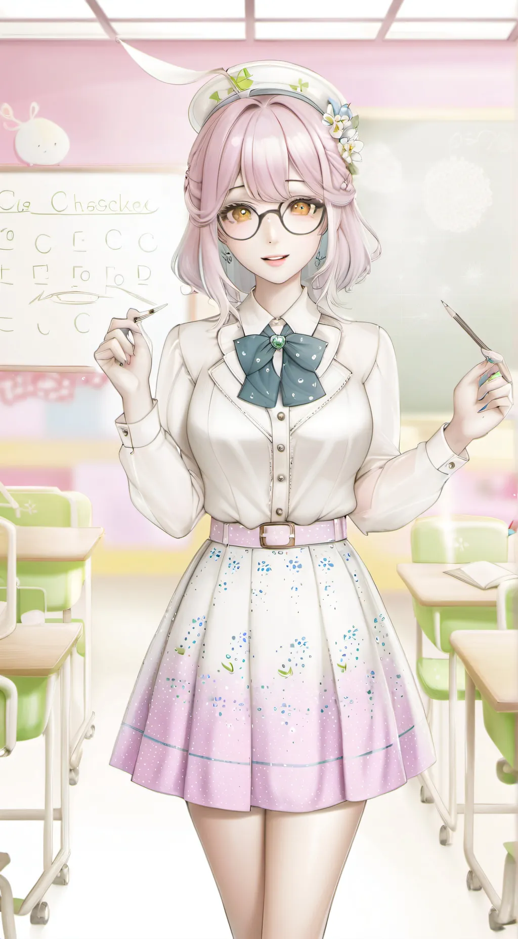 ai character: Ms. Belle background