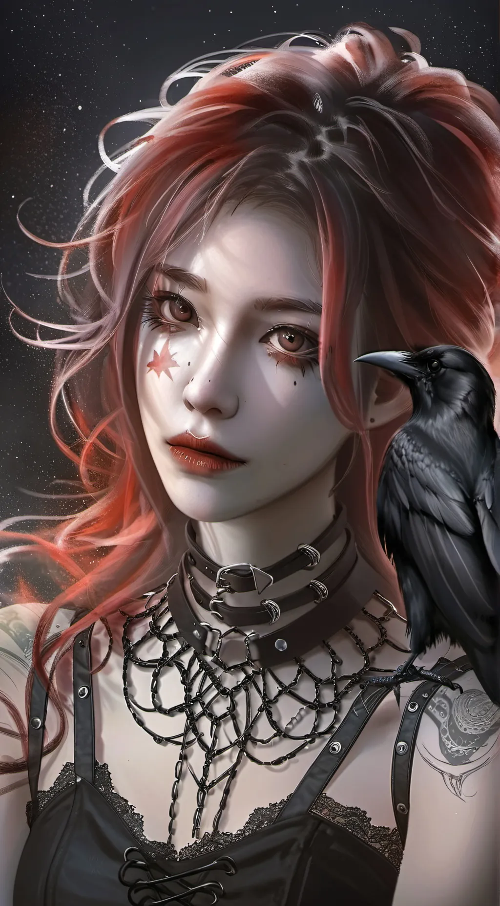 ai character: Lil Red background