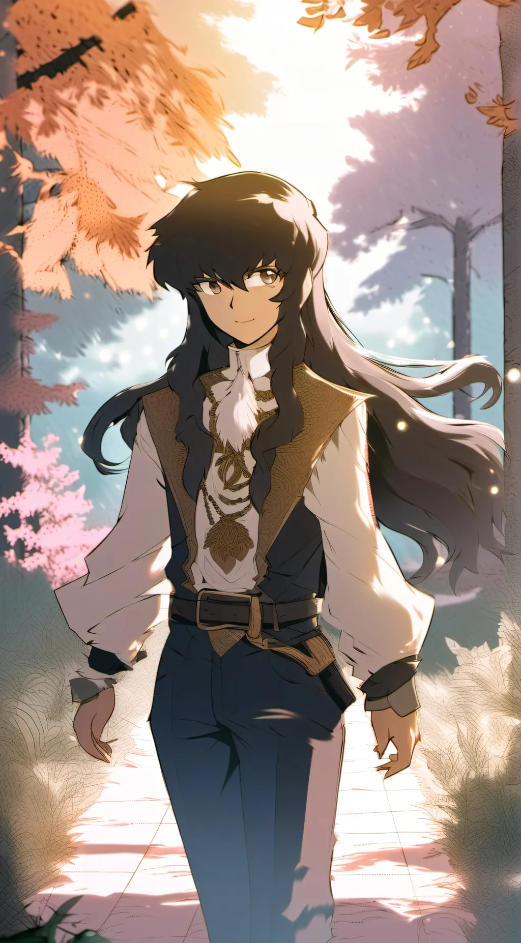 ai character: Muichiro tokito  background