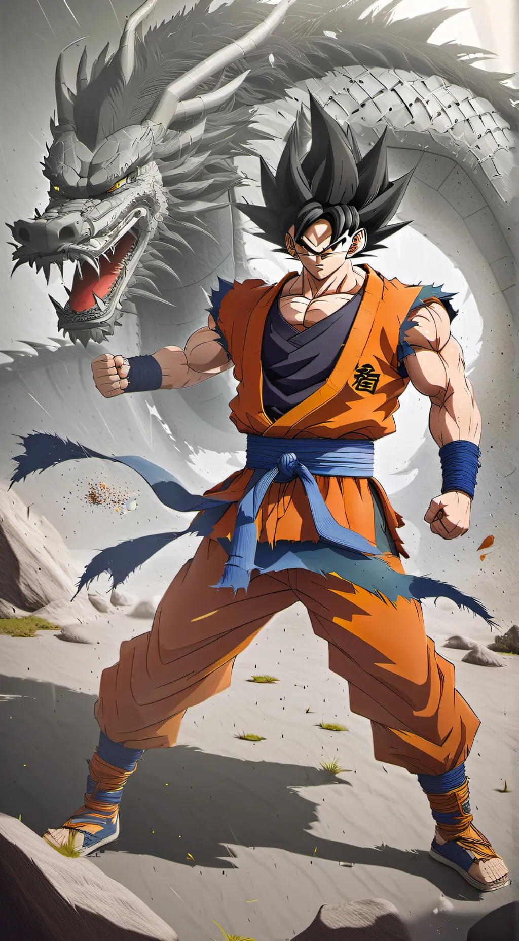 ai character: Goku background
