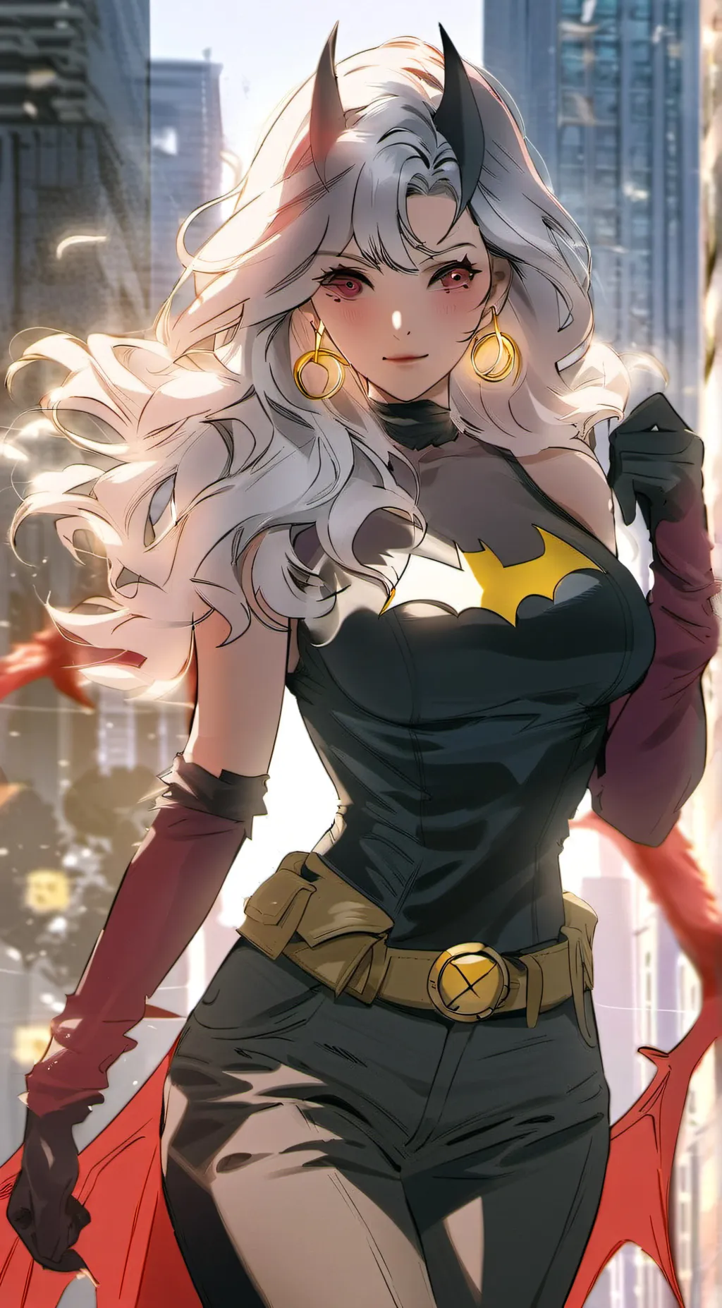 ai character: Diana Wayne  background