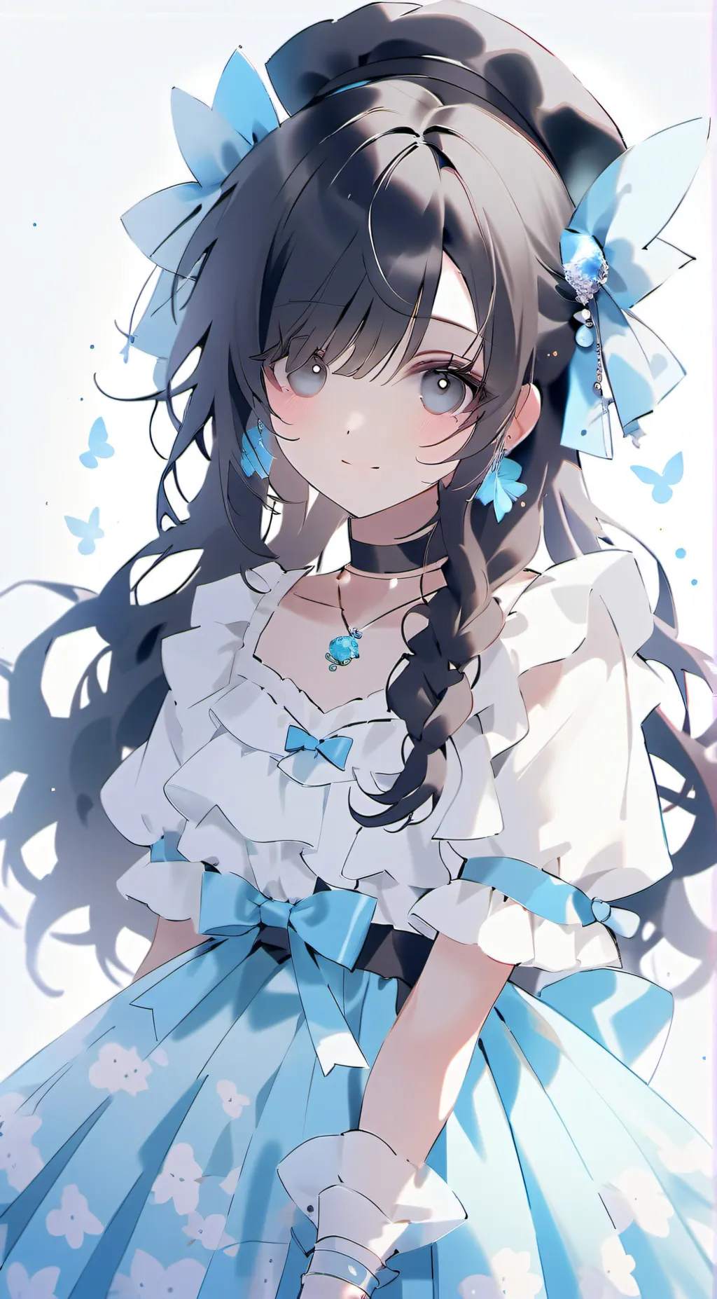 ai character: Itzel 🩷 background