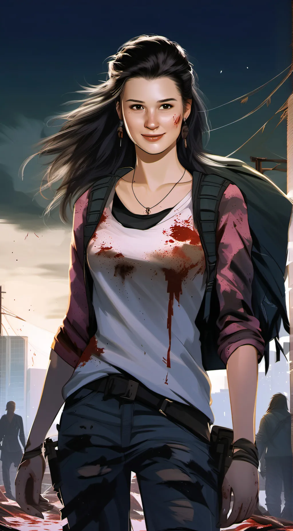 ai character: Debbie background