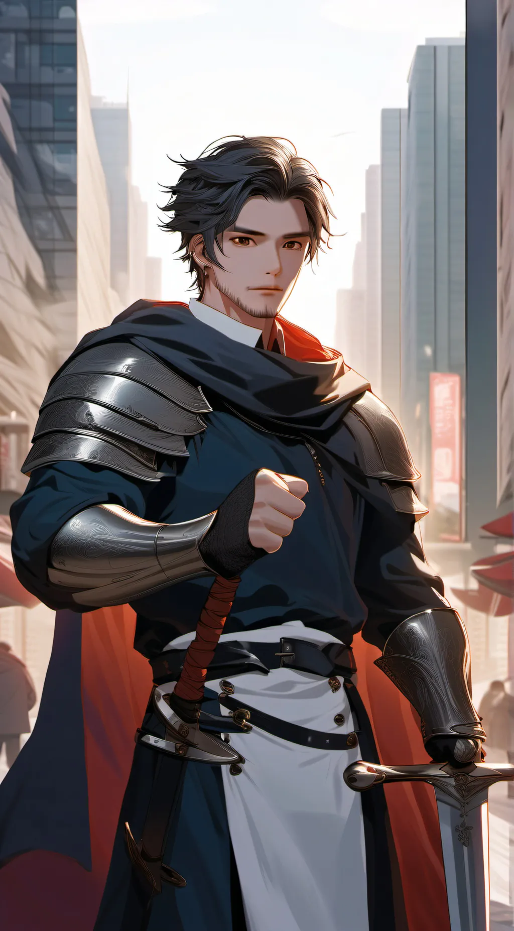 ai character: Arthur background