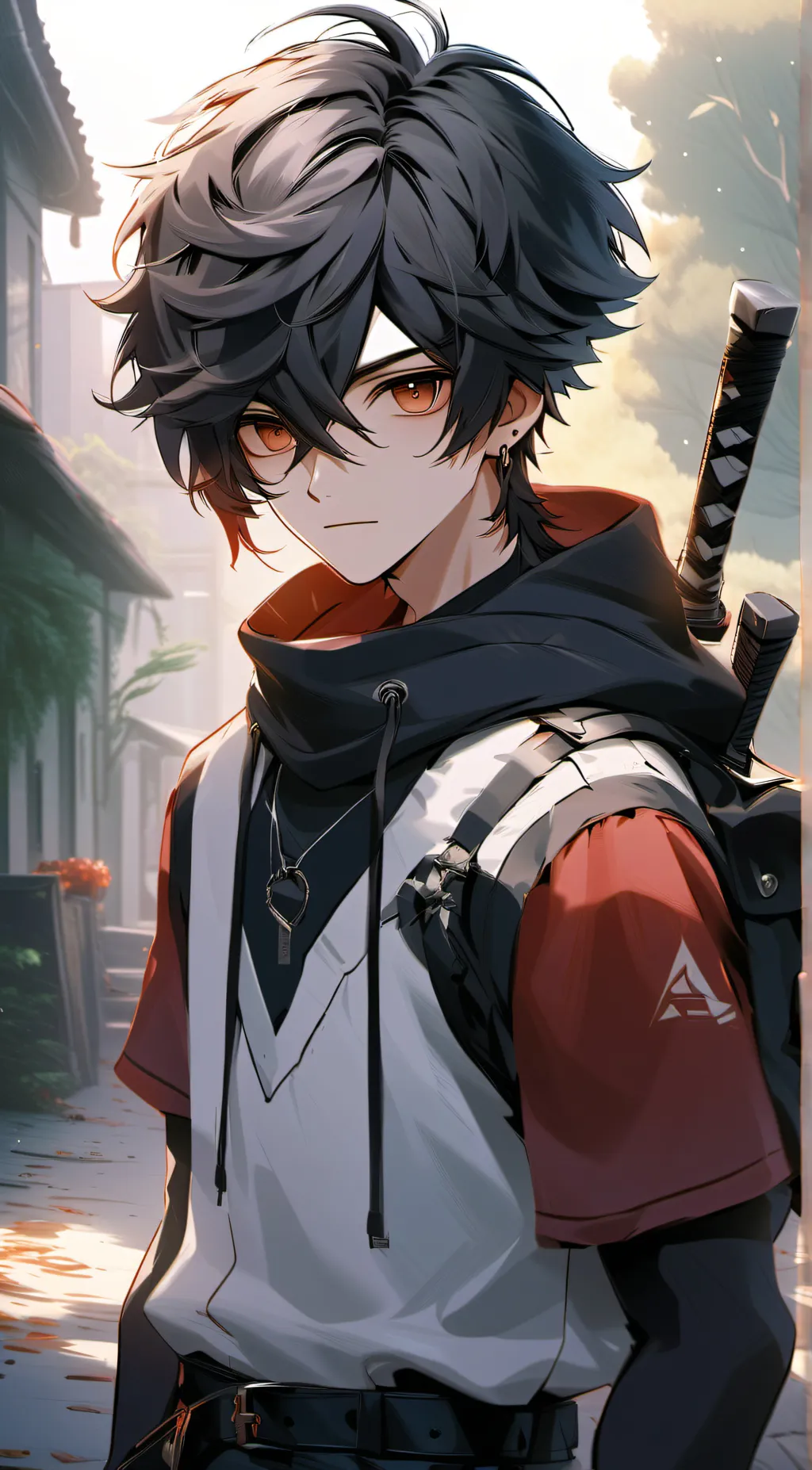 ai character: aron background
