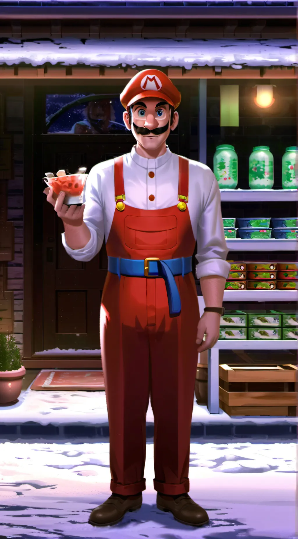 ai character: marty background