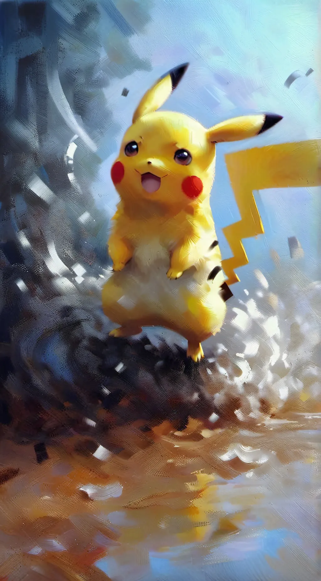 ai character: Pikachu (Pokémon) background