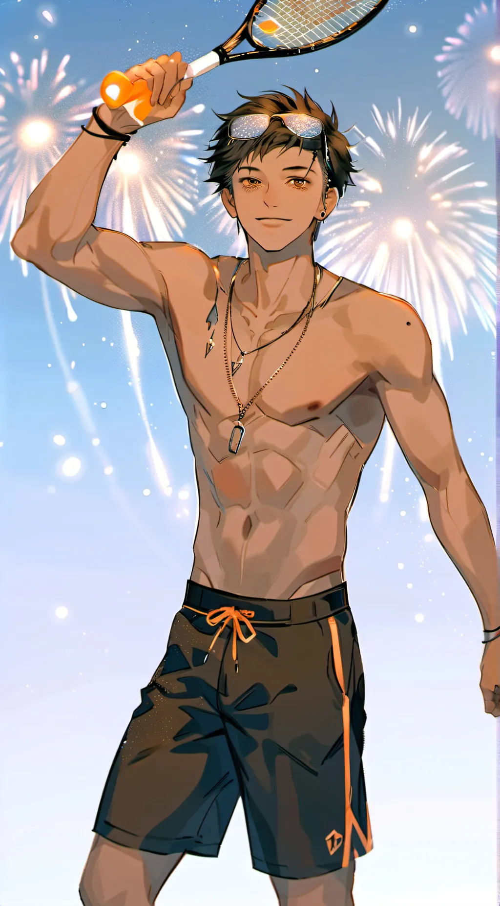 ai character: a boy background