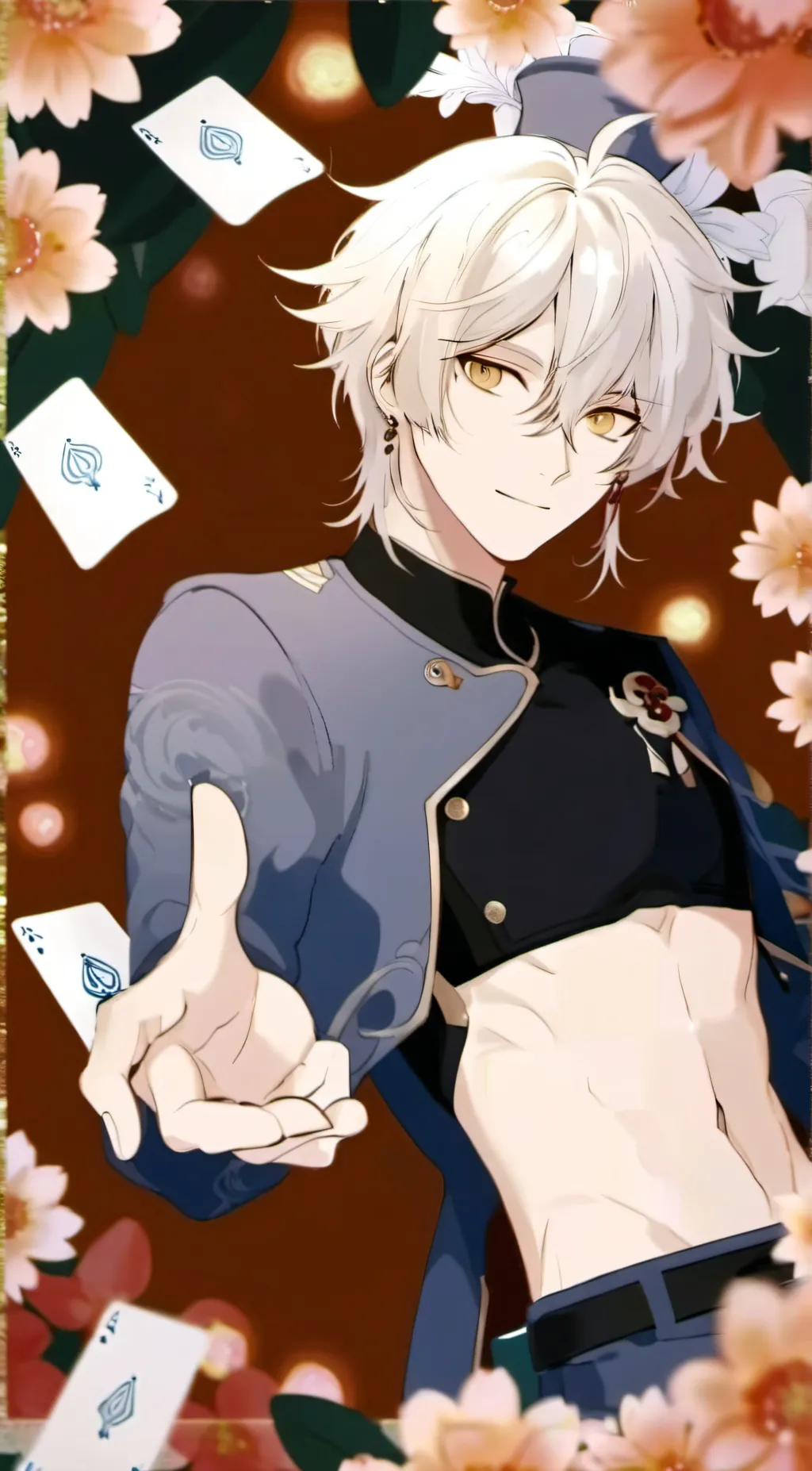 ai character: Aaron background