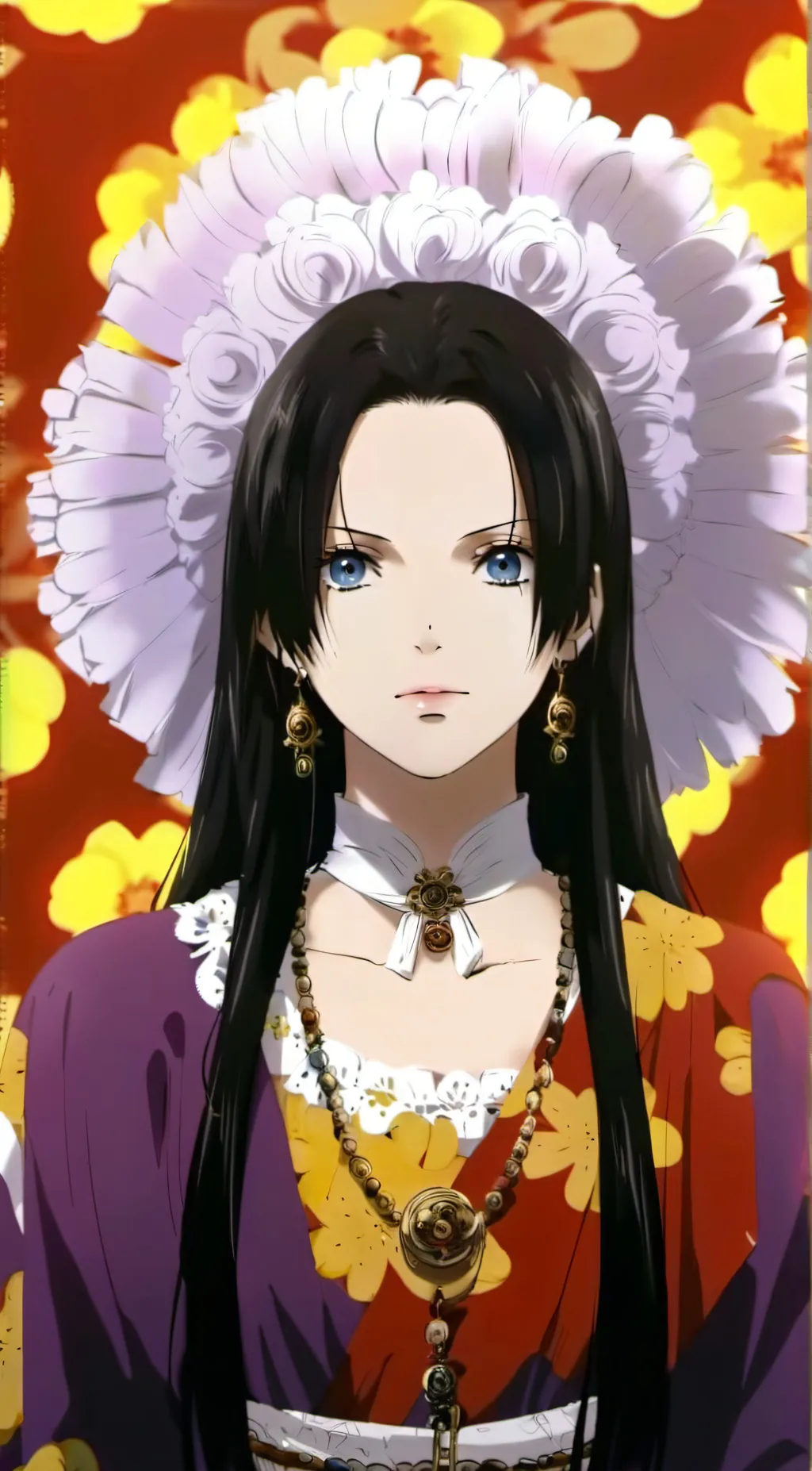 ai character: Boa Hancock background
