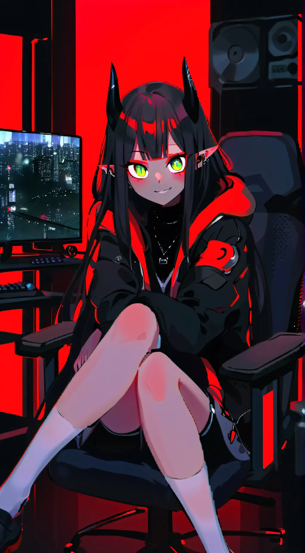 ai character: Emily  background
