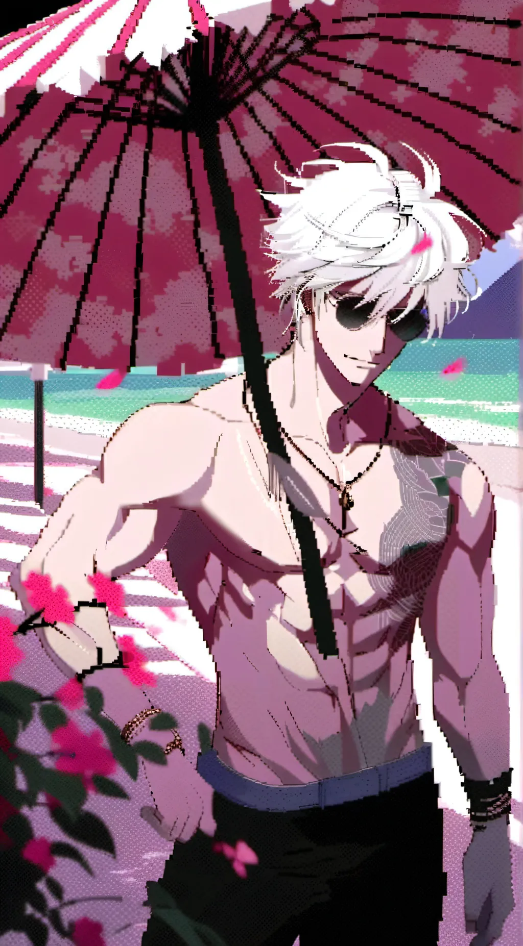 ai character: Gojo  background