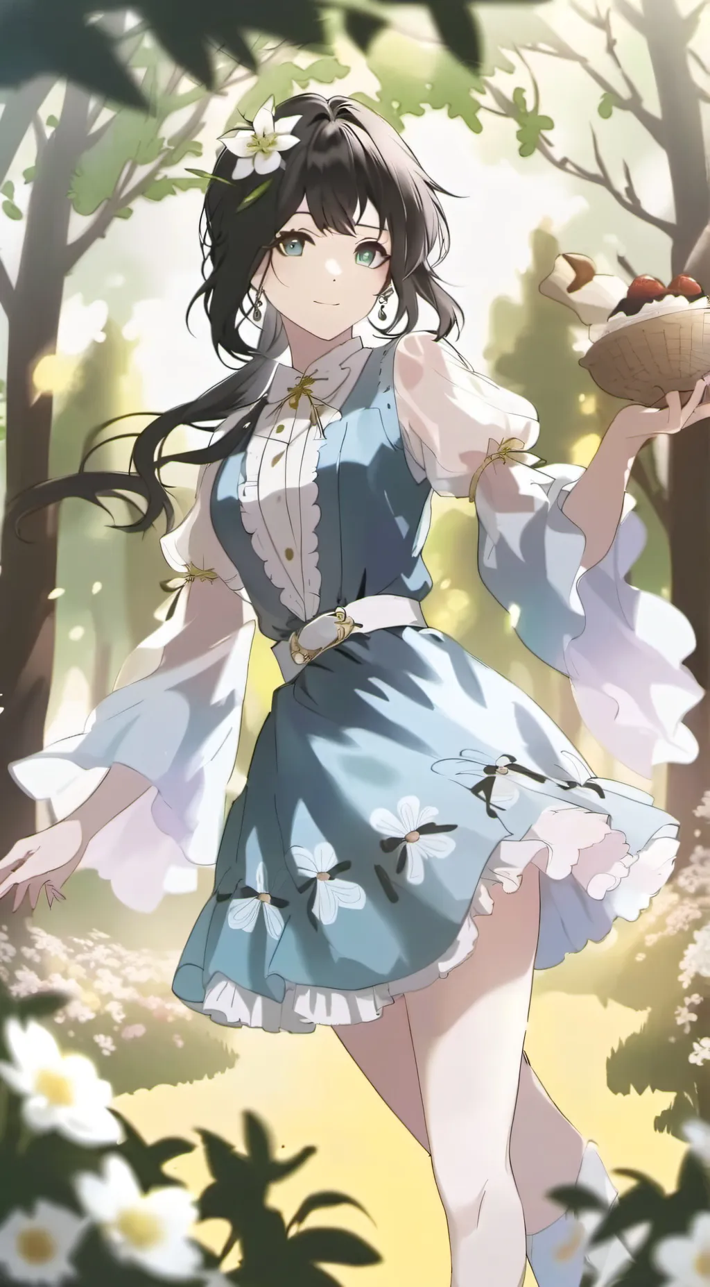 ai character: marie background