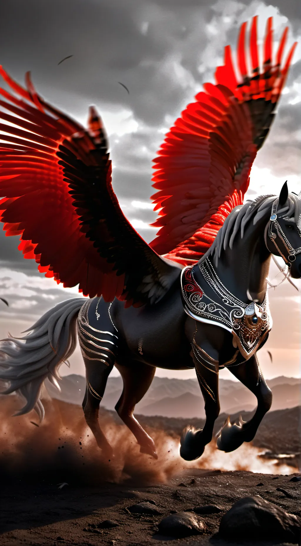 ai character: Pegasus(Vore) background