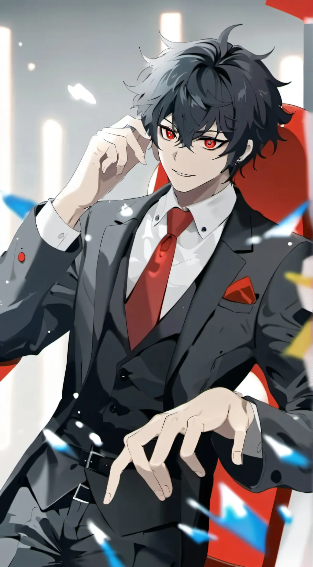 ai character: Blake background